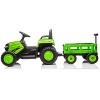 Ride on Tractor with Detachable Garden Cart, 12V Electric Kids’ Vehicle with Trailer, Ages 3+ Battery-Powered 8-Wheel, Remote Control - 2 of 2