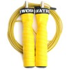 WOD Nation WOD Nation Attack Speed Adjustable Jumping Rope, One Thick and One Light Jump Cable Skipping Workout System, Yellow - 2 of 4