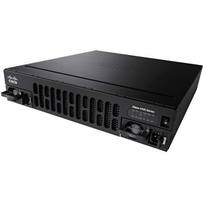 Cisco 4451-X Router - 4 Ports - PoE Ports - Management Port - 10 Slots - Gigabit Ethernet - 2U - Wall Mountable, Rack-mountable