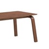 62.99" Ginny Dining Table Walnut Finish - Acme Furniture: 60 Day Warranty, Seats 6 - image 3 of 4