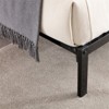 Twin Size Bed Frame in Black - Hodedah - 3 of 4