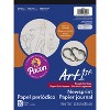 UCreate® Newsprint Pad, White, 9" x 12", 50 Sheets, Pack of 12 - 2 of 3