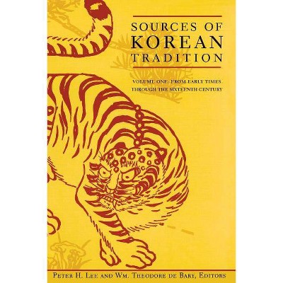 Sources of Korean Tradition - (Introduction to Asian Civilizations) Abridged by  Jennifer Crewe (Paperback)