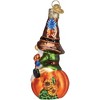 Old World Christmas Glass Blown Ornament for Tree, Fall Harvest Gnome - 2 of 4