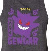 Women's Pokémon Gengar Graphic Racerback Tank - Heather Charcoal - Small - 2 of 3