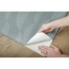 RoomMates Seychelles Wave Peel and Stick Wallpaper Blue: Removable Vinyl, Self-Adhesive, Temporary Decor, 28 Sq Ft Coverage - 3 of 4