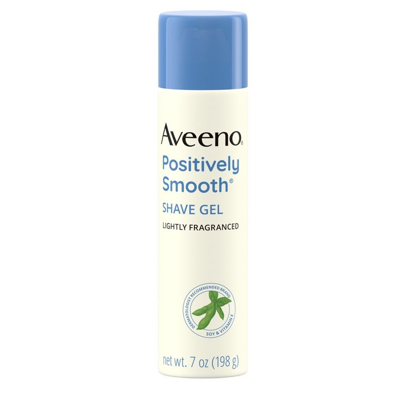 Aveeno Positively Smooth Shave Gel - 7oz, 1 of 12