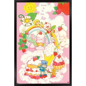 Trends International The World of Strawberry Shortcake - Rainbows and Friends Framed Wall Poster Prints - 1 of 4