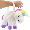 Poppy The Unicorn Plush Purse - 2 of 3