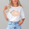 Simply Sage Market Women's Bloom Flower Short Sleeve Graphic Tee - 2 of 3