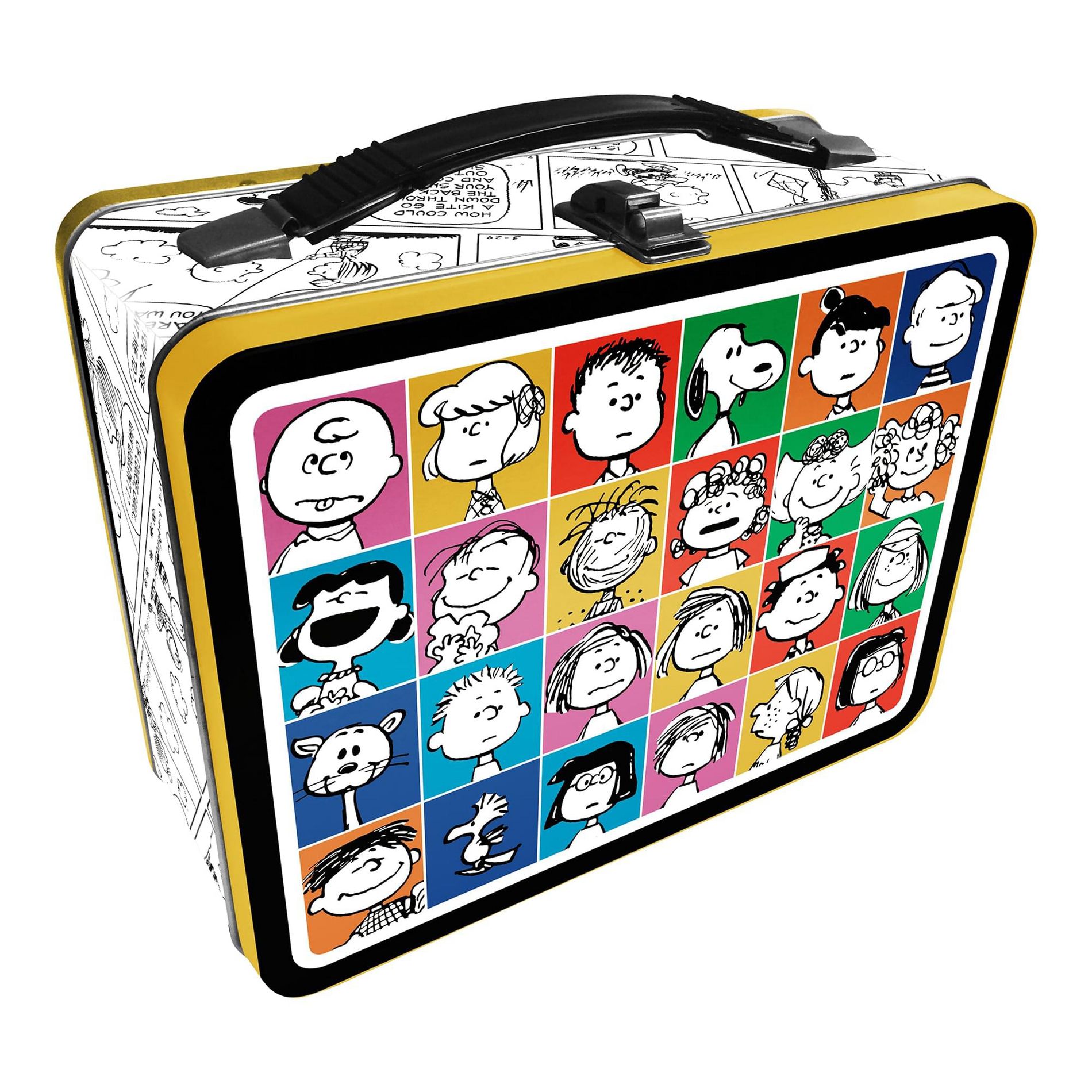 Aquarius Puzzles Peanuts Embossed Tin Fun Box