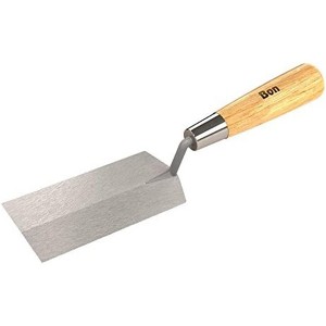 Bon Tool 12-200 Margin Trowel - Car Steel 6-inch X 2-inch Wood Handle - 1 of 1