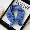 Anna-Kaci Women’s Cotton Square Scarf with Floral and Paisley Print for Neck Hair and Handbag Styling - 22.8IN×22.8IN - 2 of 4