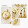 65 Pcs Christmas Balls, Plastic Christmas Plastic Decorative Baubles, Shatterproof Xmas Tree Ornaments Set Hanging Balls, - 4 of 4