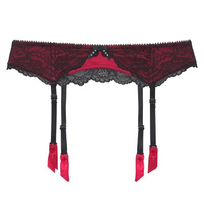 Women's Lace Detail Garter Belt - LASCANA