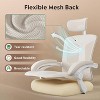 GALAXHERO Ergonomic High Back Office Chair with Footrest Big and Tall Adjustable Desk Chair Reclining with Lumbar Support SGS Class 4 Gas Lift - 4 of 4