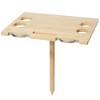 Sunnylife: Portable Picnic Table - Le Weekend Natural - Bamboo Snack Stand - 2 of 4