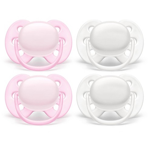 Philips Avent Pack of 2 Pink Night Pacifiers 6-18 months