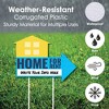 Big Dot of Happiness Home for Rent Signs - Yard Sign with Stakes - Double Sided Outdoor Lawn Sign - Set of 3 - 3 of 4