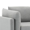CAVINAS Oversized Armchair with Ottoman,Plush Linen Accent Chair with Lumbar Support,Modern Comfy Reading Chair for Living Room,Bedroom - 4 of 4
