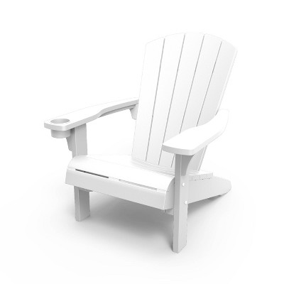 Photo 1 of Alpine Outdoor Adirondack Chair - White - Keter