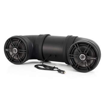SOUNDSTORM BTB8 Dual 8" 700W ATV/Marine Amplified Tube Speaker with Bluetooth