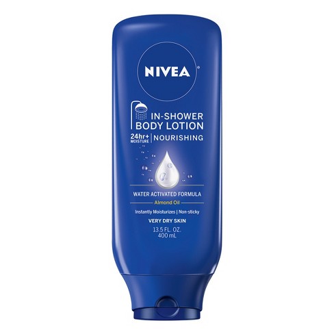 pouch Junior Også Nivea Nourishing In Shower Body Lotion For Dry Skin Fresh - 13.5 Fl Oz :  Target