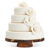Juvale Acacia Wood Cake Stand for Display Cakes, Appetizers and Desserts, 12.75 in - 4 of 4