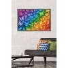 Trends International Brigid Ashwood - Rainbow Butterflies Framed Wall Poster Prints - 2 of 4