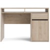 Tvilum Willis 1 Drawer 1 Door Desk in Jackson Hickory - 4 of 4
