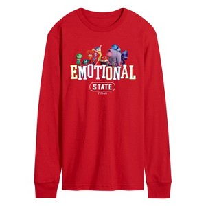 Men's - Inside Out 2 - Emotional State Long Sleeve Graphic T-Shirt - 1 of 2