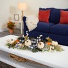 Nearly Natural 32-in White Pumpkin and Berries Artificial Candelabrum - 3 of 4