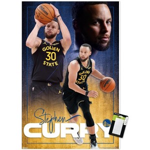 Trends International NBA Golden State Warriors - Stephen Curry 25 Unframed Wall Poster Prints - 1 of 4