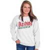 Christmas Dashing Through The Snow Sweatshirt for Men or Women Brisco Brands - 3 of 4