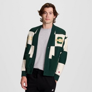 Champion Men's Cardigan - Green - 1 of 4