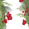 HGTV Evergreen 'Joy' Hanging Christmas Artificial Swag - 2 of 3