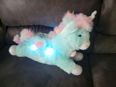 Fao Schwarz Glow Brights Toy Plush Led With Sound White Unicorn 15 Stuffed  Animal : Target