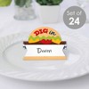 Big Dot of Happiness Fire Up the Grill - Summer BBQ Picnic Party Tent Buffet Card - Table Setting Name Place Cards - Set of 24 - 2 of 4