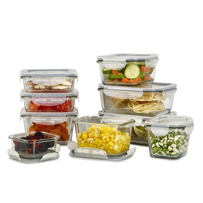 Mason Craft & More Set of 9 Food Storage Containers with Lids