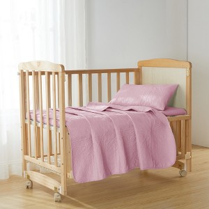 Clara Clark Toddler Quilts, 3 Piece Bedspread Coverlet Set, All Season Toddler Bedding Set - 1 of 4