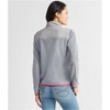 Aeropostale Womens Solid Full-Zip Fleece Jacket, Grey, X-Small - 2 of 2