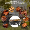Winado Foldable Gas Griddle Cooking Station 4-Burner Gas Grill in Black - 3 of 4
