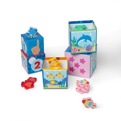 Melissa & Doug Ms. Rachel Nesting Blocks