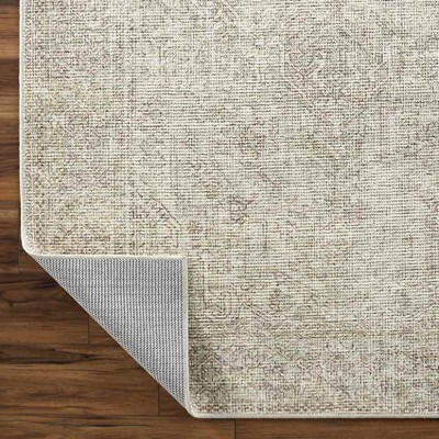 Margot Sage and Cream 7'10" x 10' Handmade Rectangular Area Rug