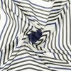 INSPIRE CHIC Women's Satin Striped Square Contrast Color Neckerchief Neck Scarves 1 Pc - 4 of 4