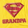 Superman Super Grandpa Adult T-Shirt - 2 of 4