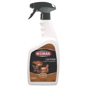 WEIMAN Leather Cleaner and Conditioner, Floral Scent, 22 oz Trigger Spray Bottle, 6/CT - 1 of 1