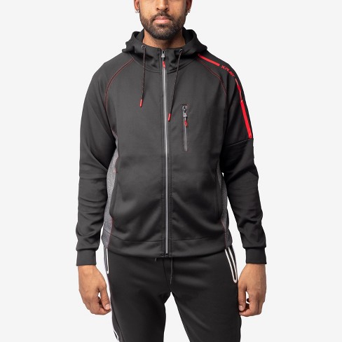 Men's Adaptive Seated Fit Ultra Soft Fleece Hoodie - Goodfellow & Co™ Black  S : Target