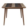 Treasure Trove Accents Wellington Dining Table Wellington: 6-Seater, Non-Extension, MDF, 4-Leg Base - 3 of 4