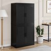Lirago Accent Storage Cabinet Medicine Cabinets 31*31 Black - 4 of 4